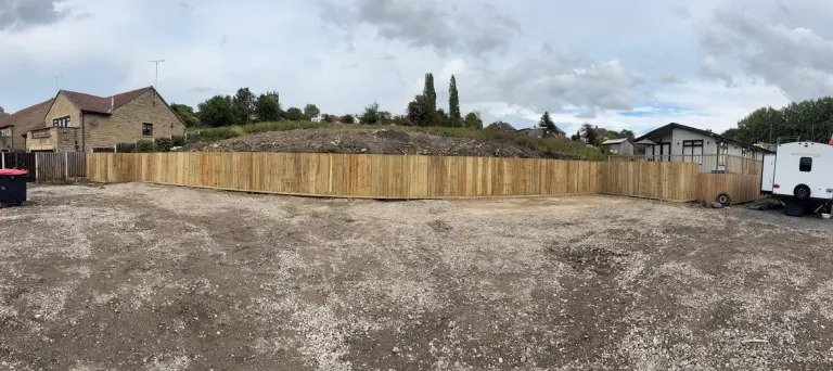 Feather Edge Fencing on a New-Build Plot by Sheffield Fencing (photo 4)